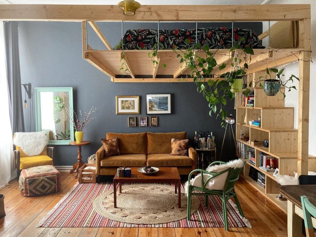 Earthy Living Room