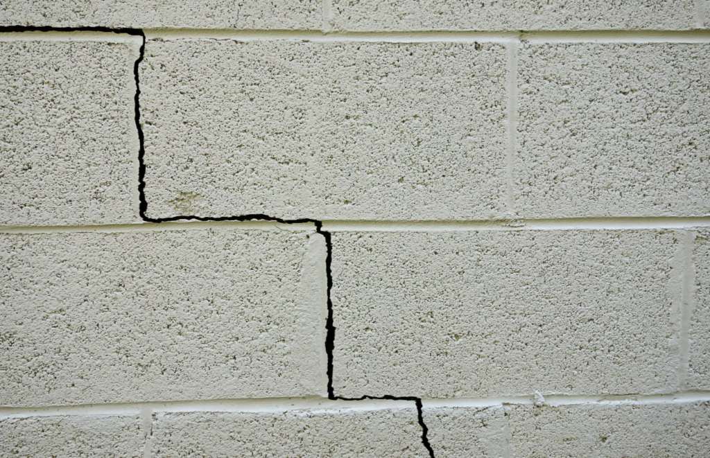 Foundation cracks